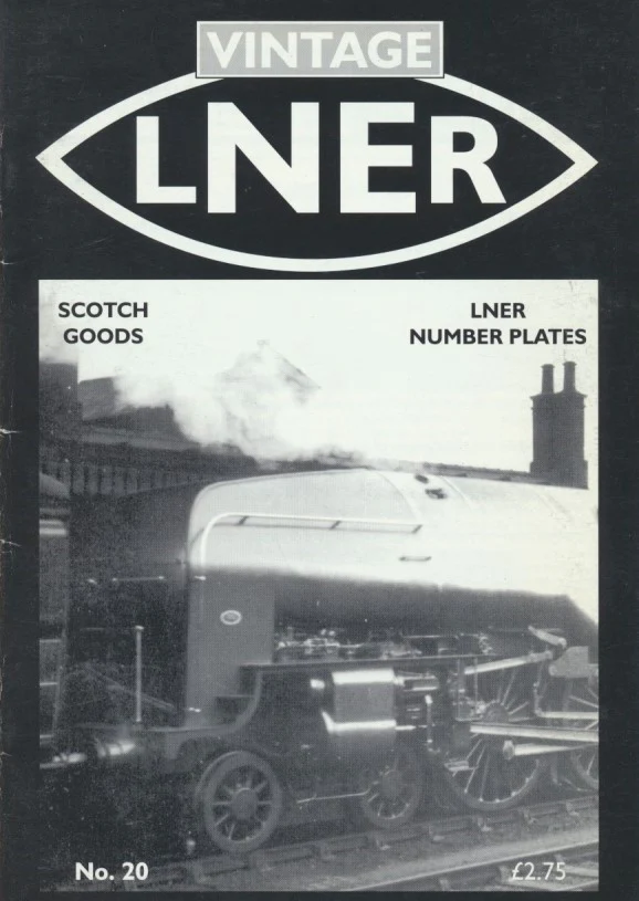 Vintage LNER No. 20 - Scotch Goods & LNER Number Plates