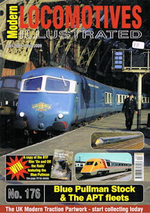 Modern Locomotives Illustrated No 176 Blue Pullman Stock & The APT fleets