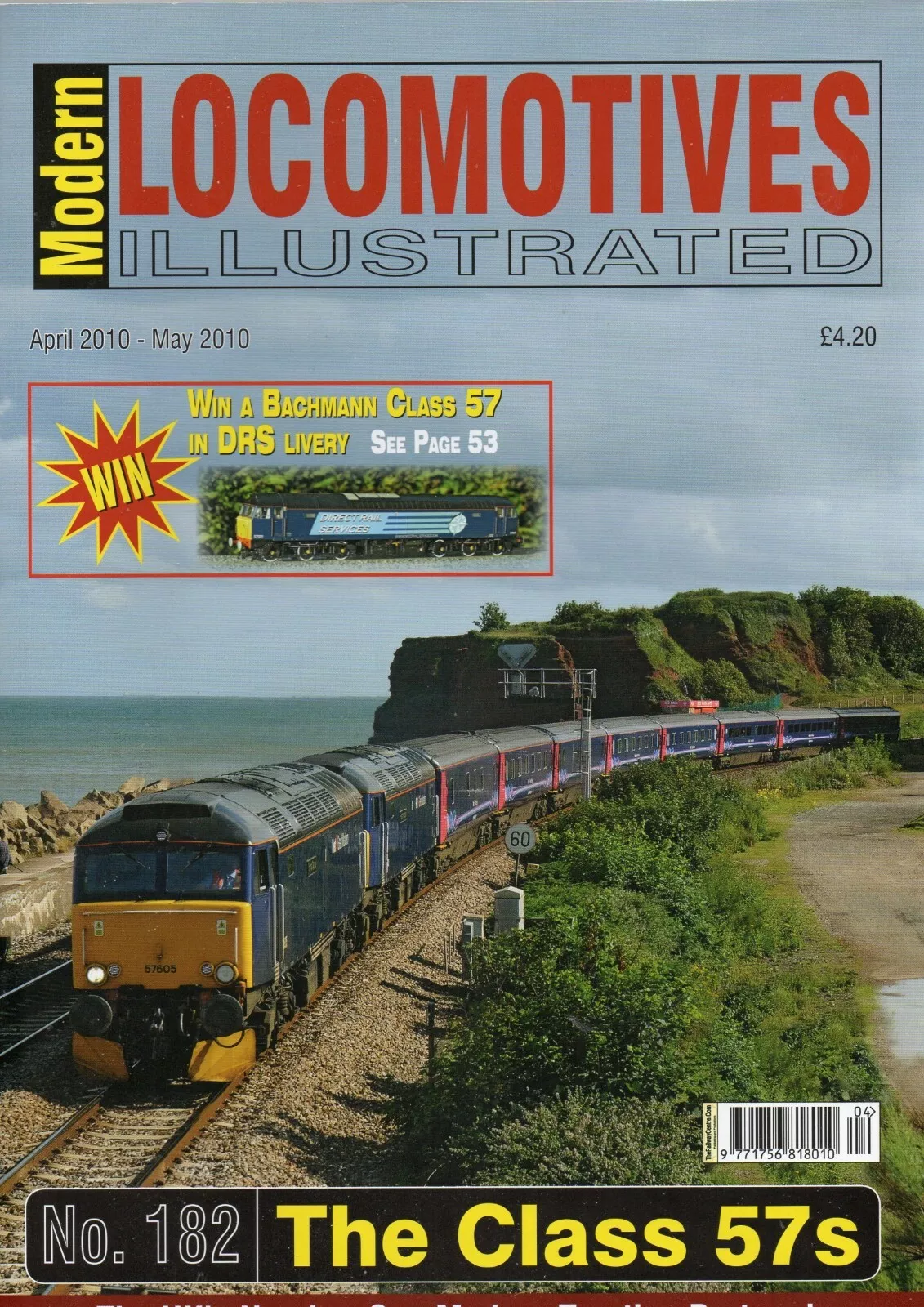 Modern Locomotives Illustrated No 182 Class 57s 