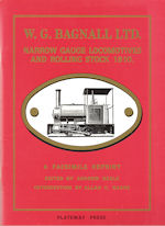 W G Bagnall Ltd Narrow Gauge Locomotives and Rolling Stock 1910