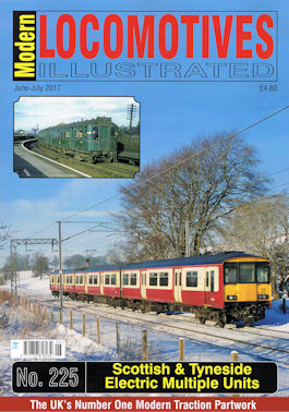 Modern Locomotives Illustrated No. 225 Scottish & Tyneside Electric Multiple Units