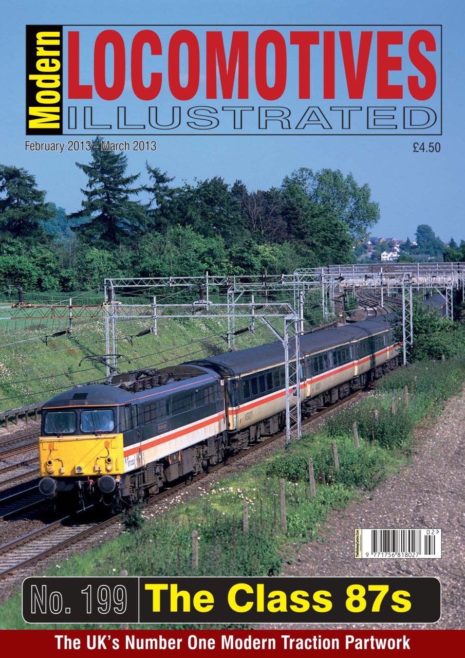 Modern Locomotives Illustrated No 199 The Class 87s