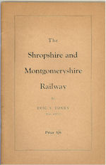 The Shropshire and Montgomeryshire Railway