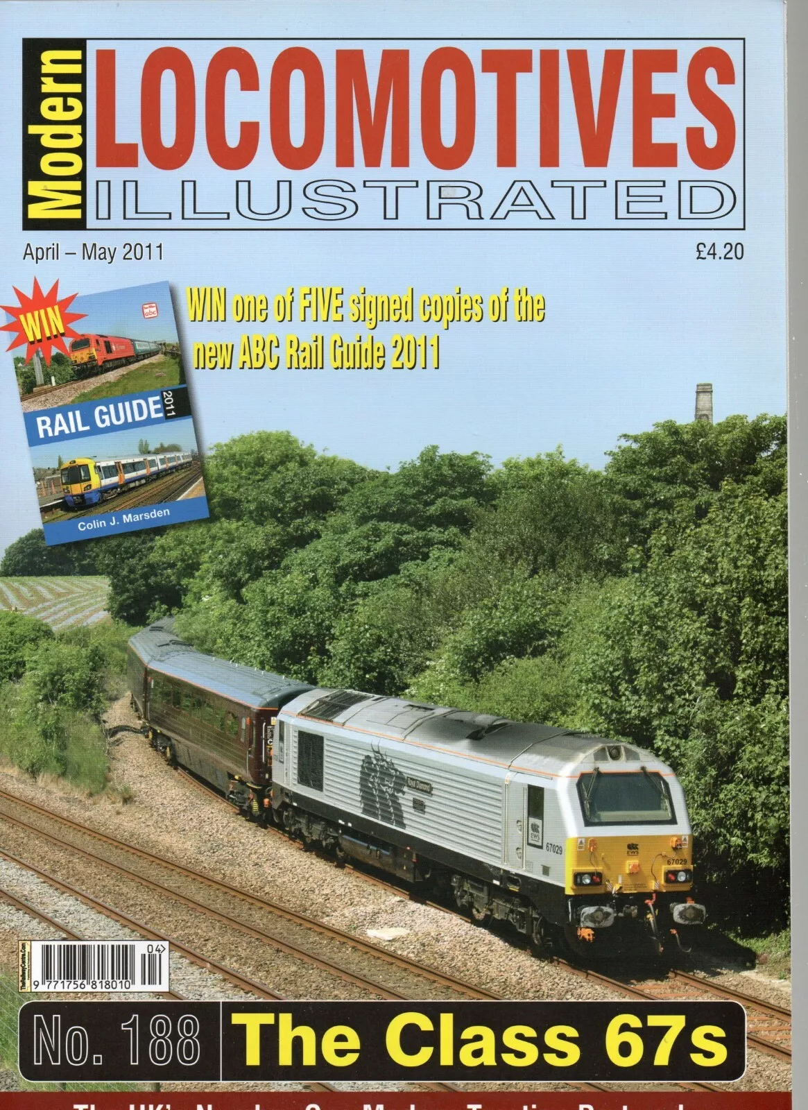 Modern Locomotives Illustrated No 188 The Class 67s