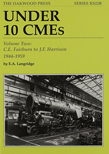 Under 10 CMEs: Volume Two C.E. Fairburn to J.F. Harrison, 1944-1959