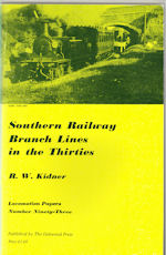 Southern Railway Branch Lines in the Thirties