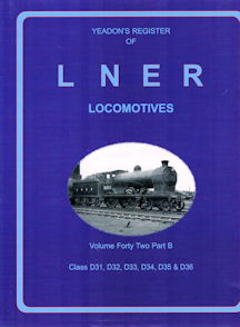 Yeadon's Register of LNER Locomotives