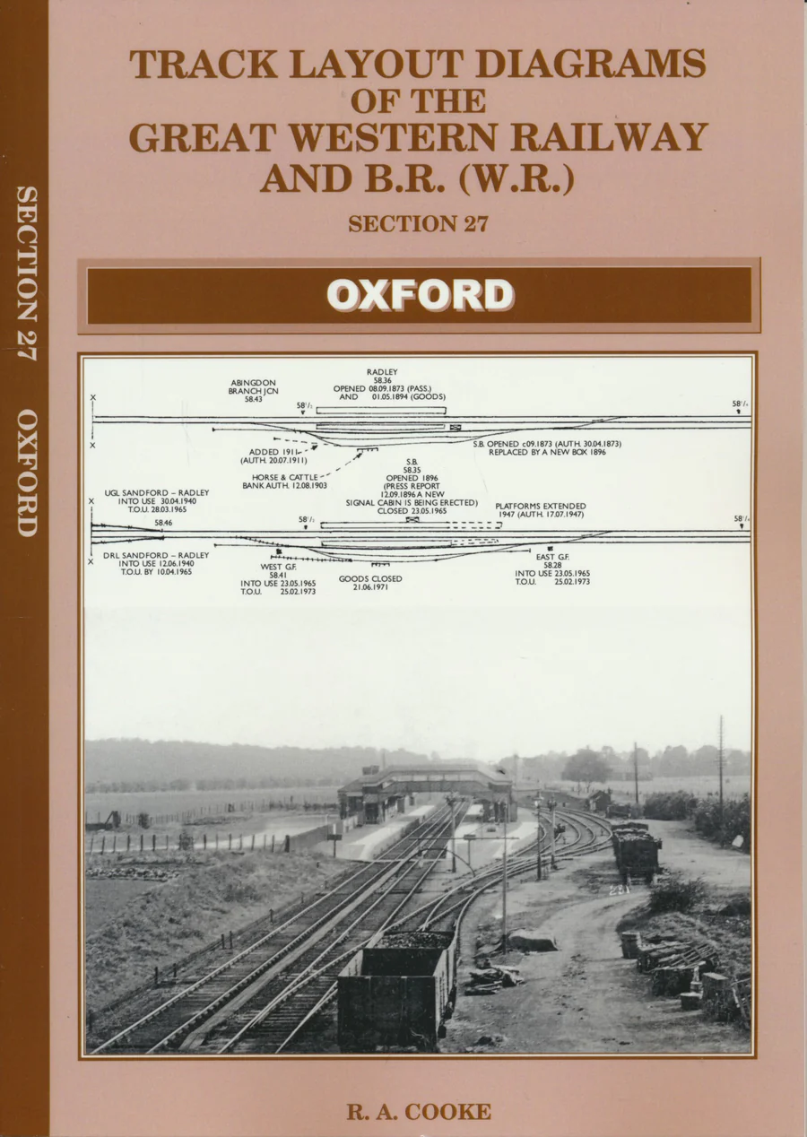 Track Layout Diagrams of the GWR and BR (WR) - Section 27