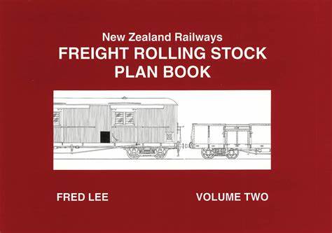 New Zealand Railways Freight Rolling Stock Plan Book Volume One & Two