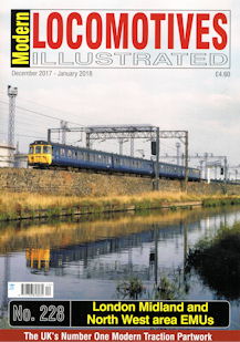 Modern Locomotives Illustrated No. 228 London Midland and North West area EMUs