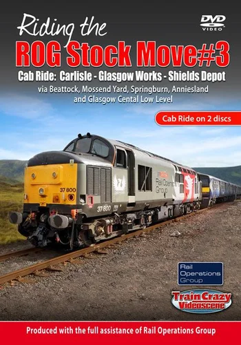 Riding the ROG Stock Move #3 - Cab ride: Carlisle - Glasgow Works - Shields Depot